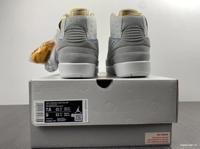 Union Jordan Retro Fog 2 Grey DN3802-001 0701
